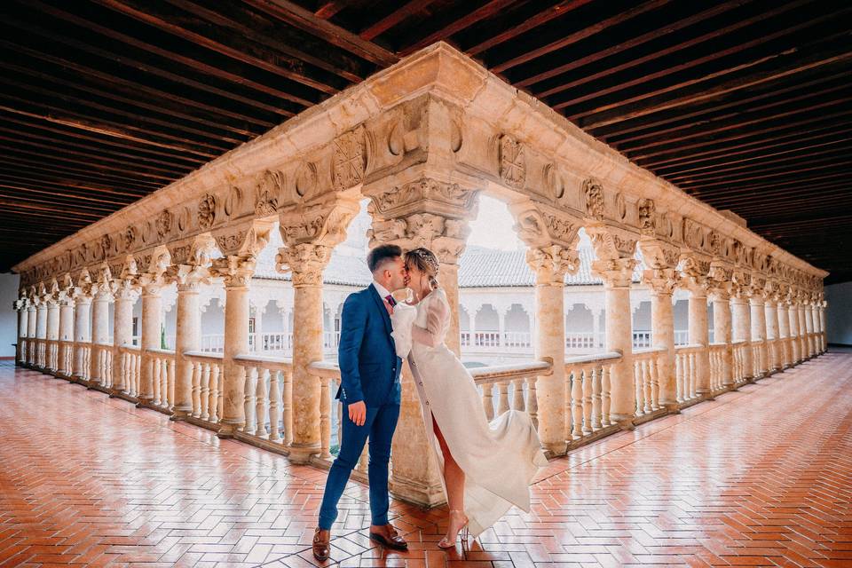 Boda en bodegas Vionta