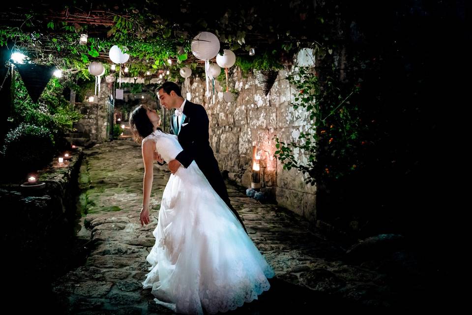 Boda en castillo de Soutomaior