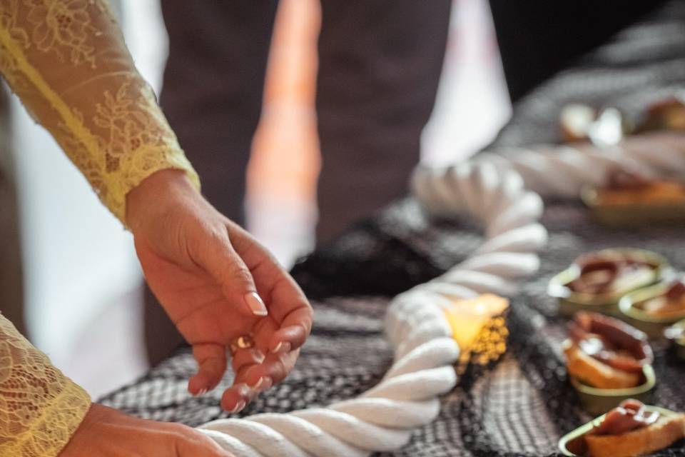 Preparación de mesa