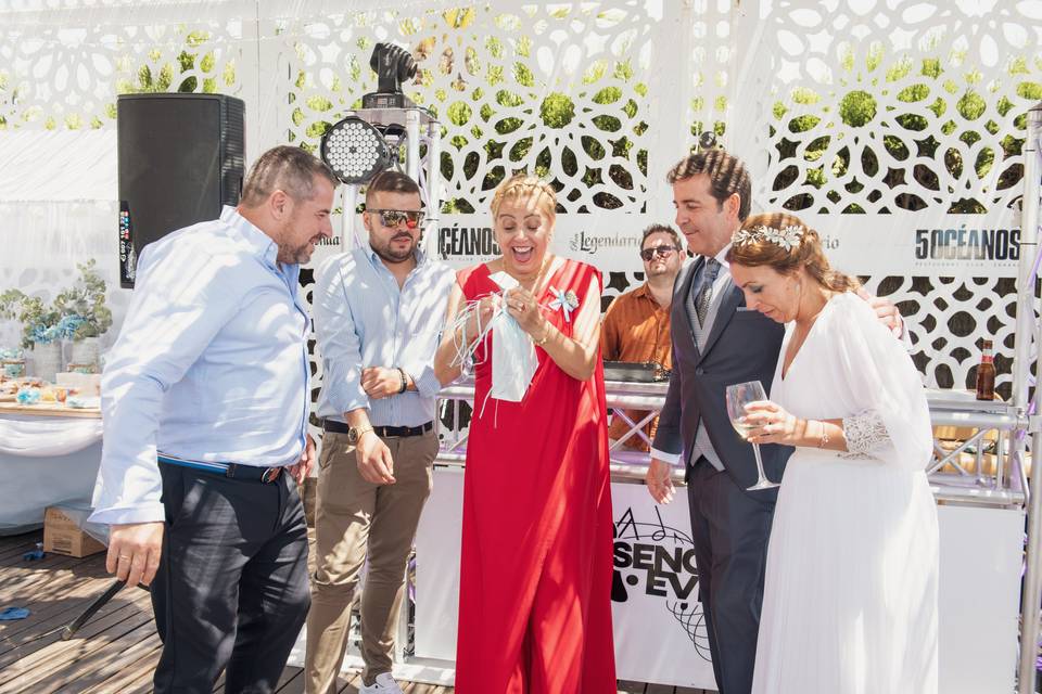 Boda en Zahara de los Atunes