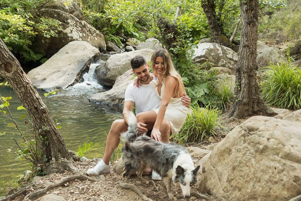 Preboda en el río