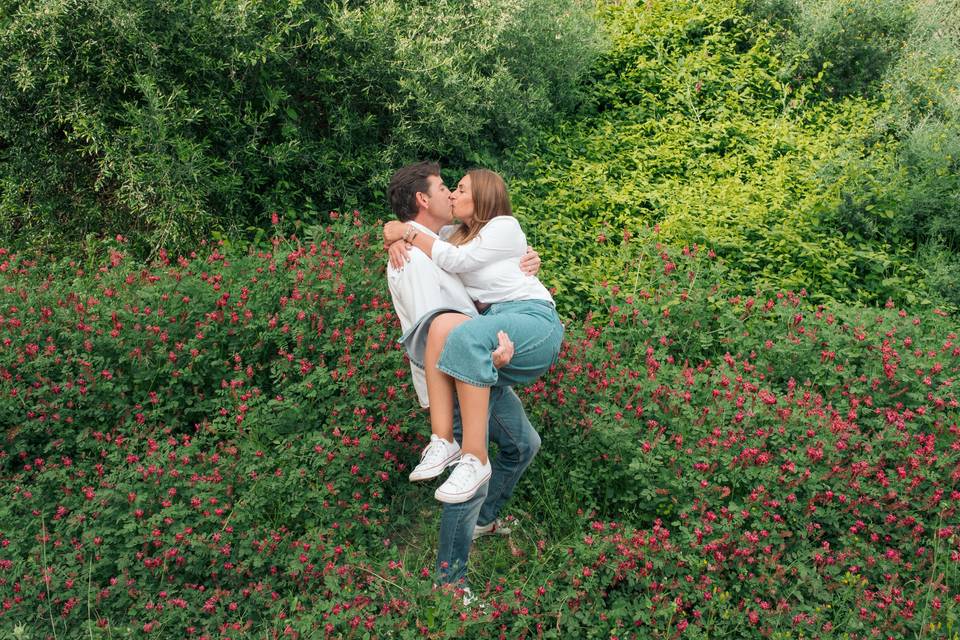 Preboda en el campo