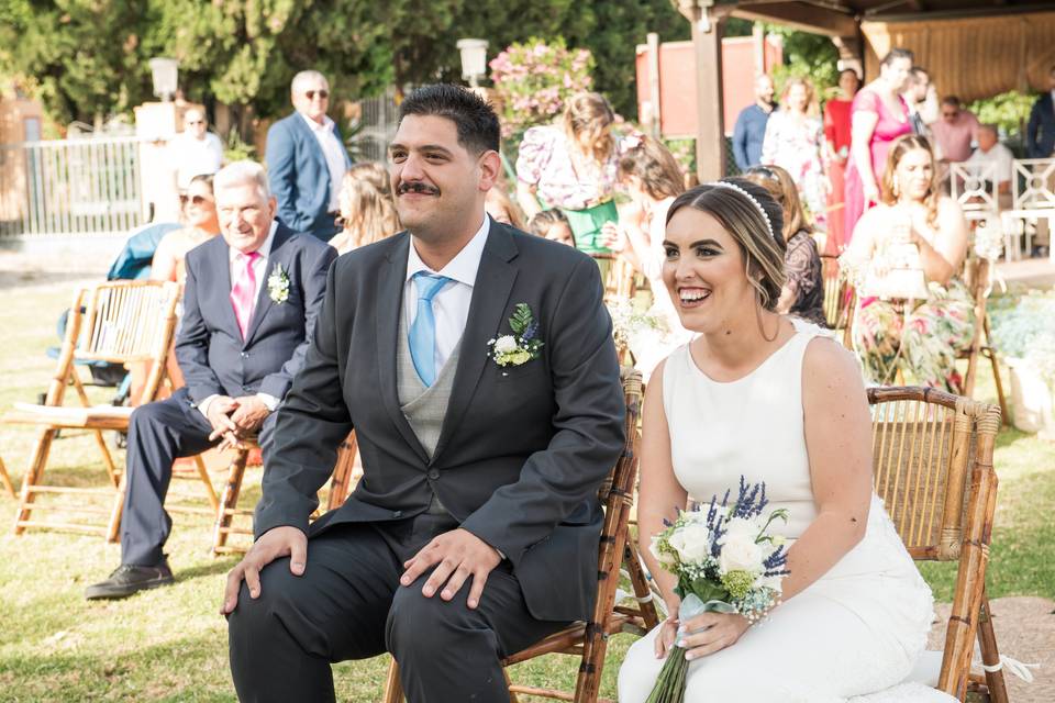 Ceremonia en jardín