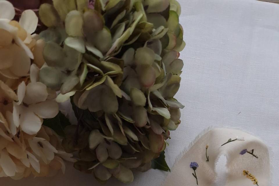 Cinta para ramo de novia