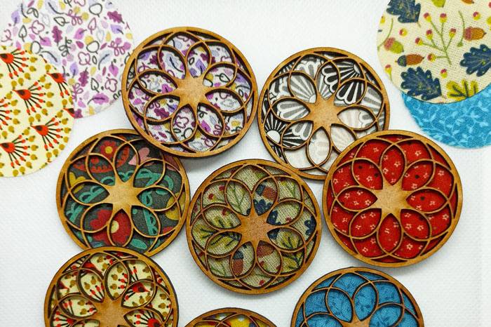 Broches de mándala