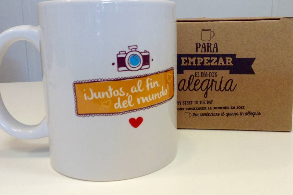 Taza novios