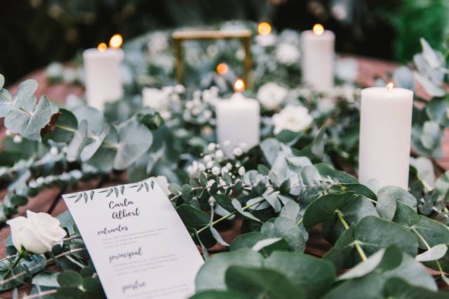 Boda greenery
