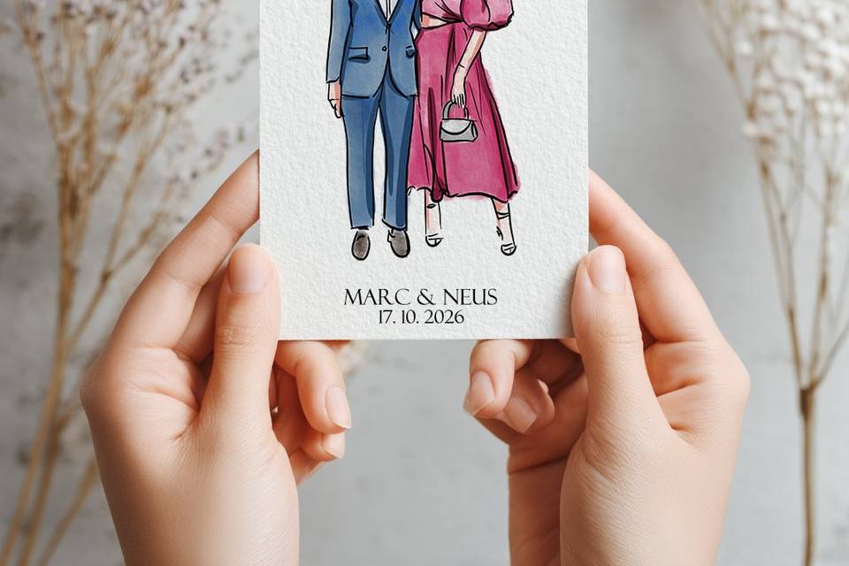 Ilustración invitados