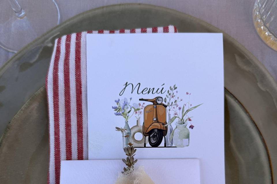 Packaging regalo invitados