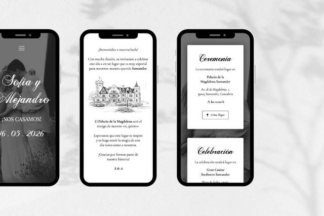 Invitación digital personaliza