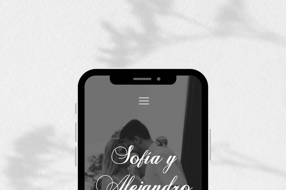 Web de boda interactiva