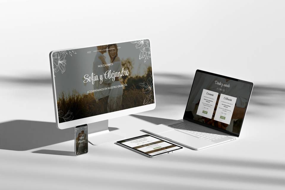 Invitación digital interactiva