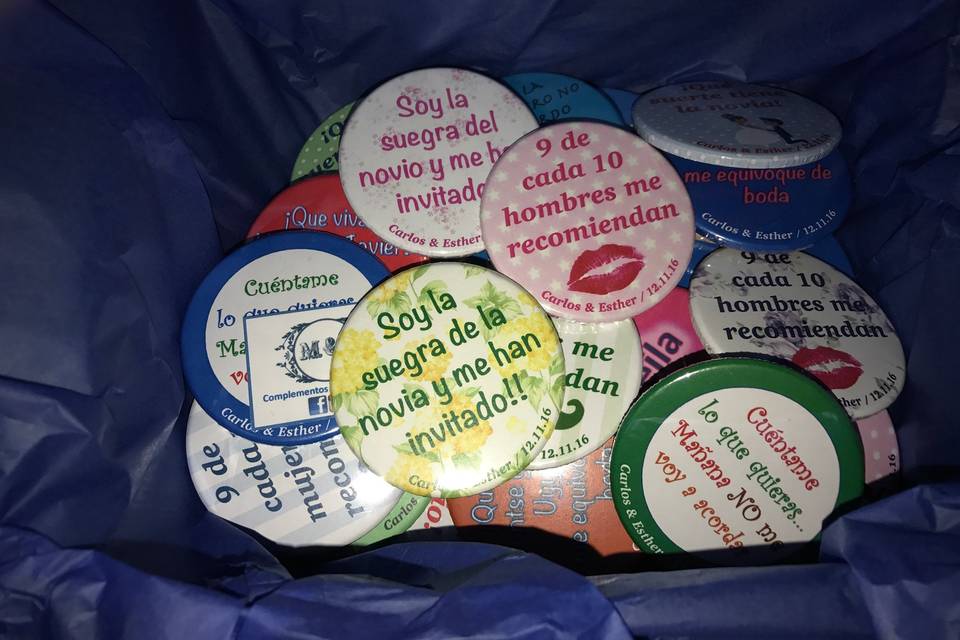 Chapas personalizadas