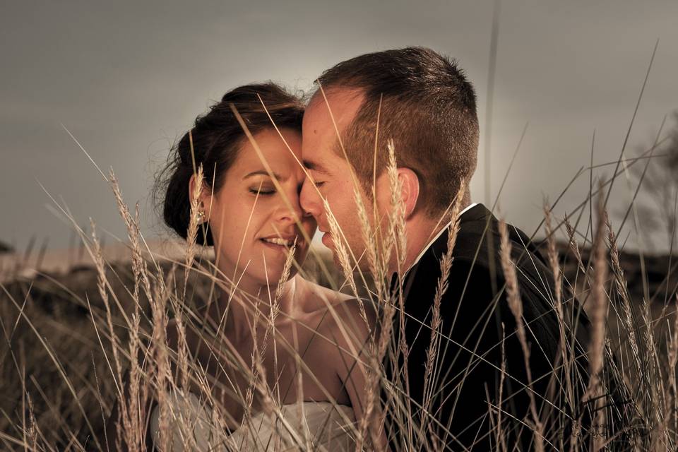 Postboda romántica