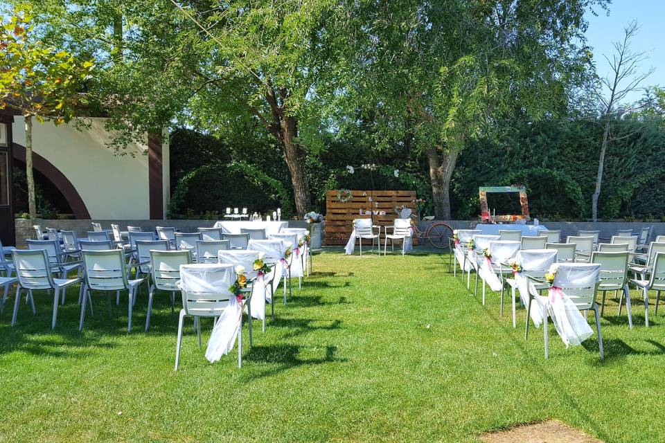 Ceremonias en el jardín