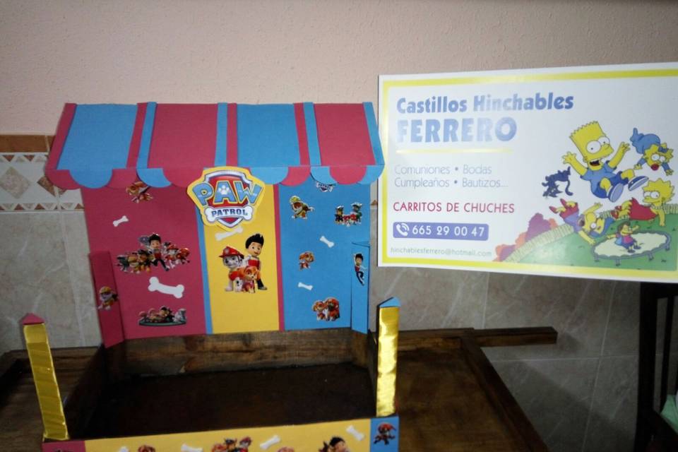 Castillos Hinchables Ferrero