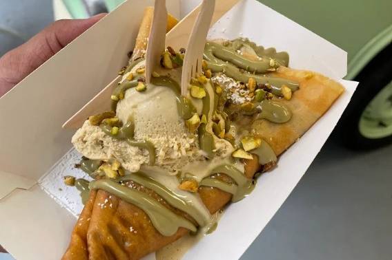 Crepe Pistacchio Lover