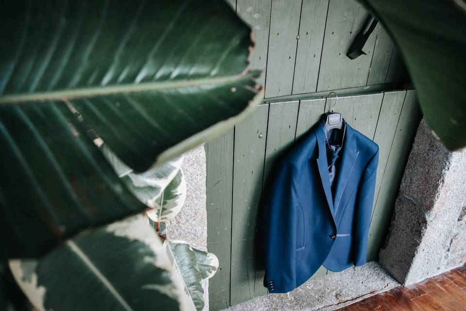 Traje del novio