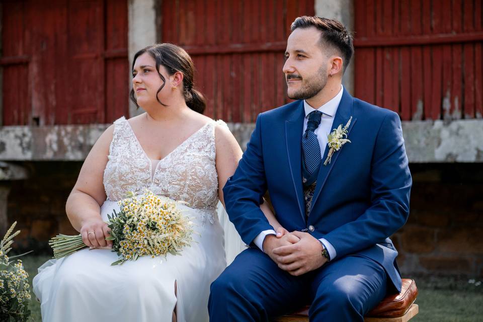 Pareja en ceremonia