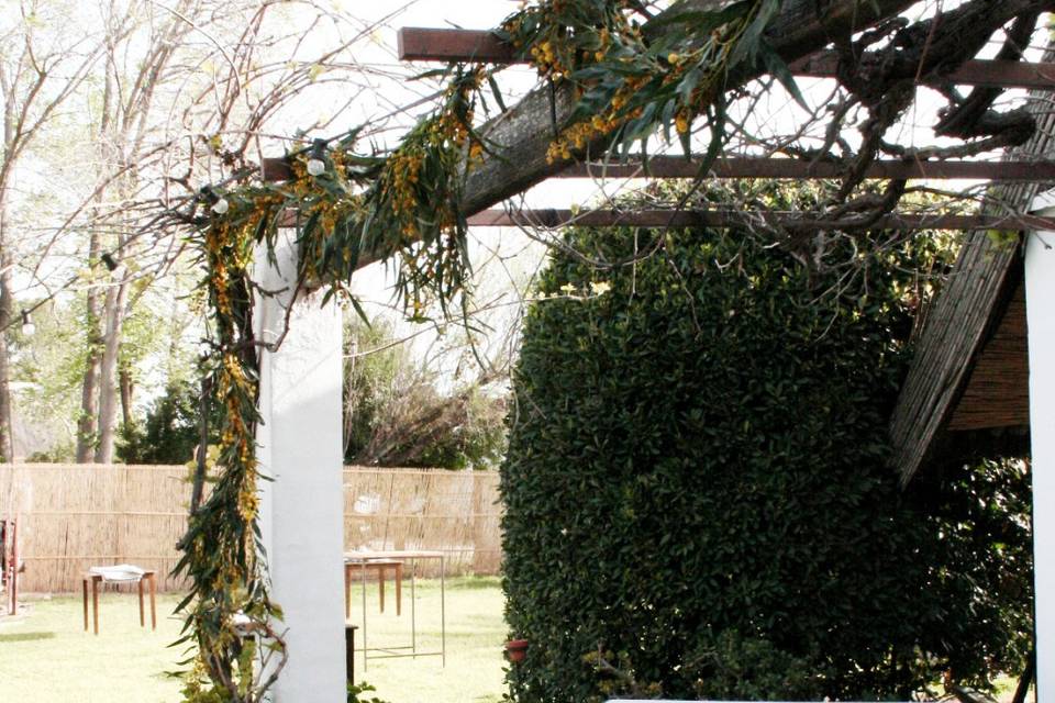 Decoración de boda en El Palmar