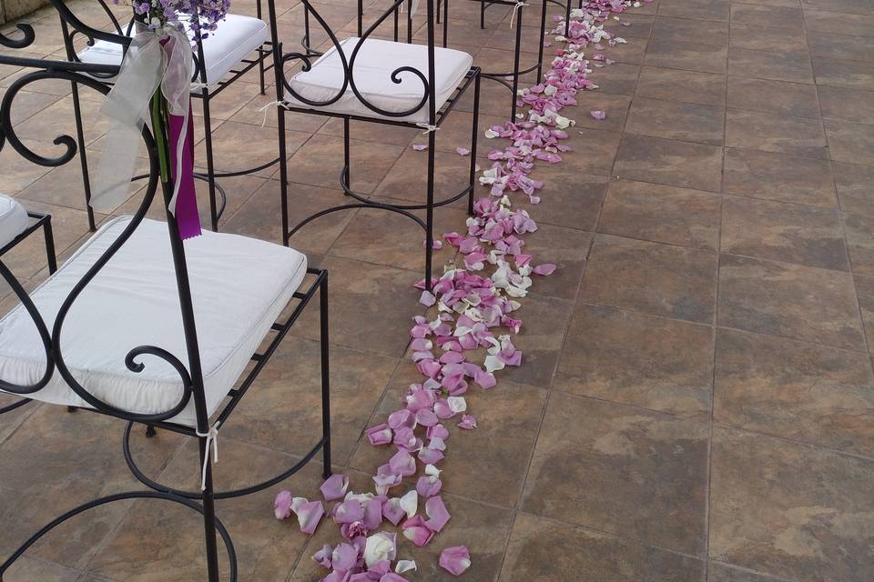 Boda en Ganene jatetxea