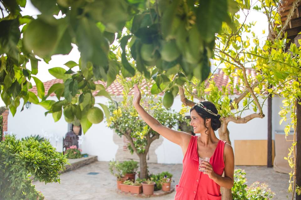 Preparación de la novia