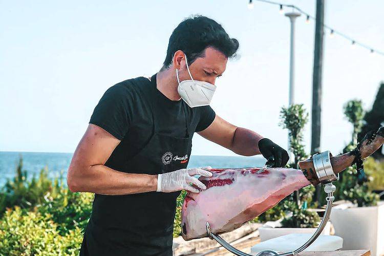 Cortador de jamón profesional