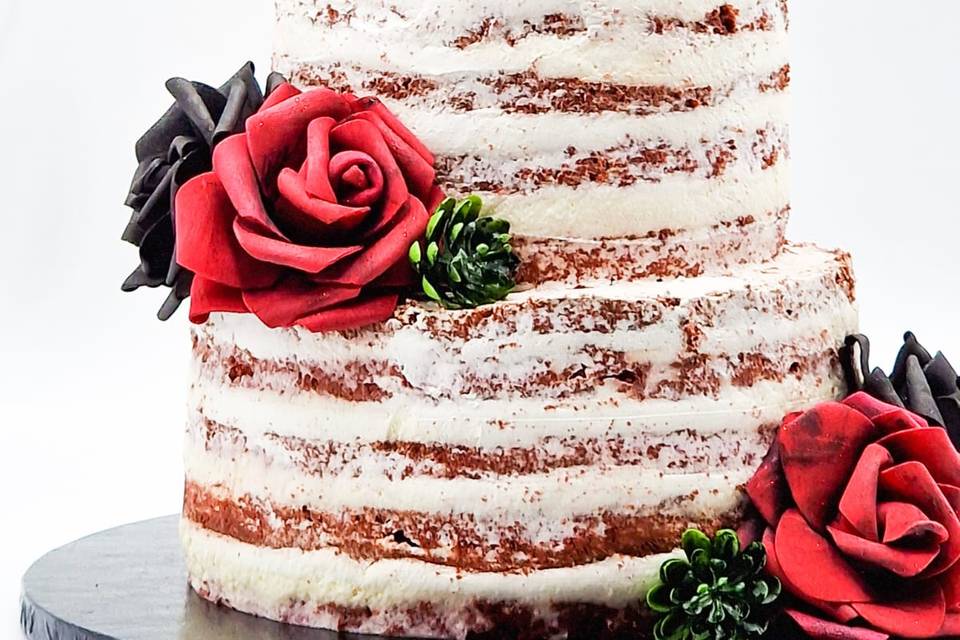 Tarta de boda red velvet