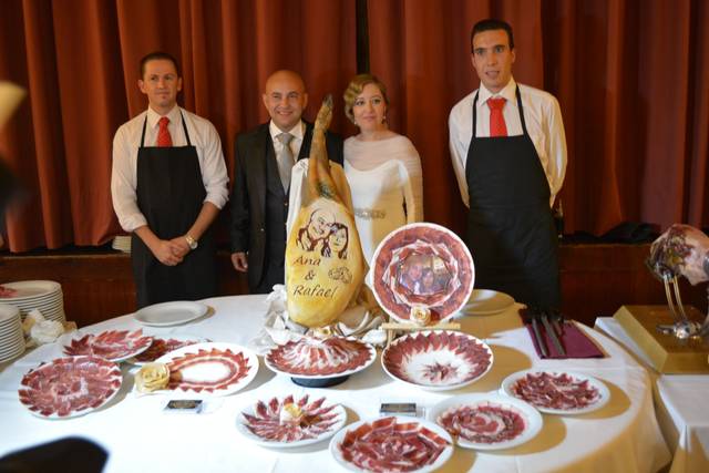 Presentación de mesa de boda