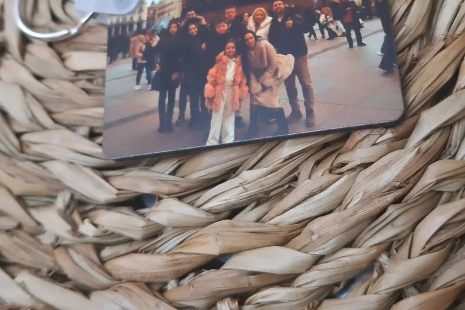Llavero con foto