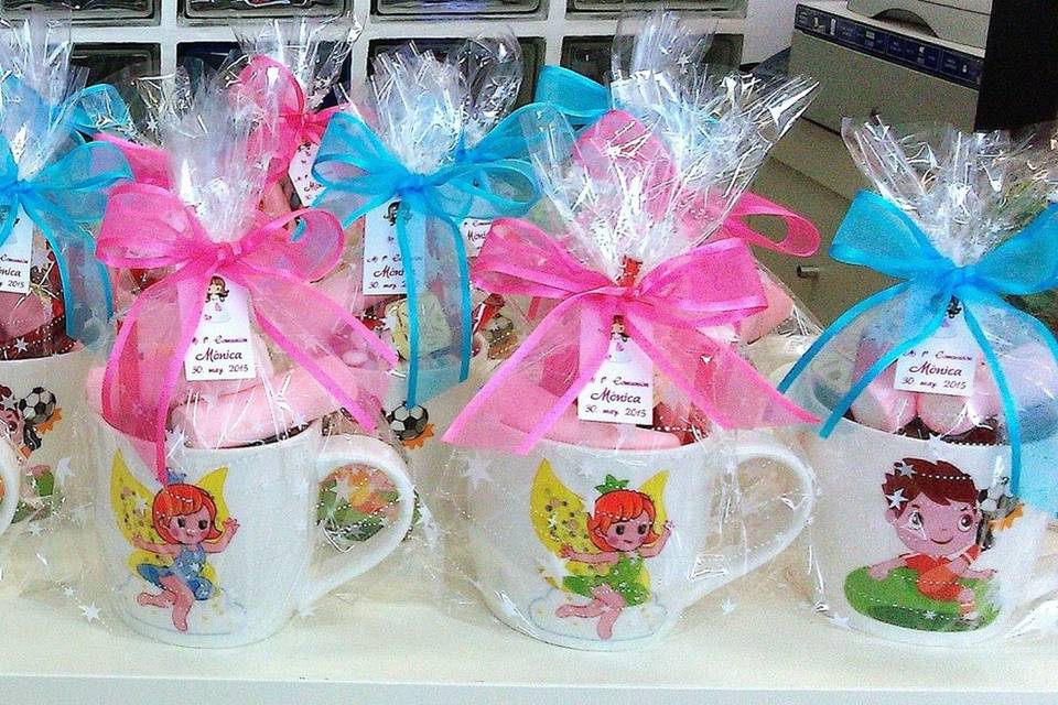 Tazas dulces para niños