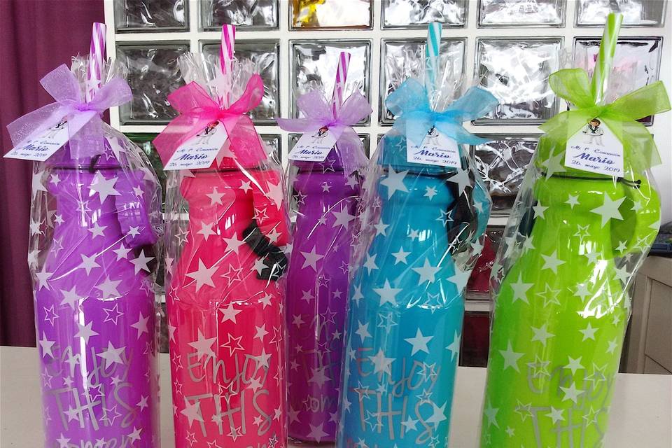 Botellas de pvc