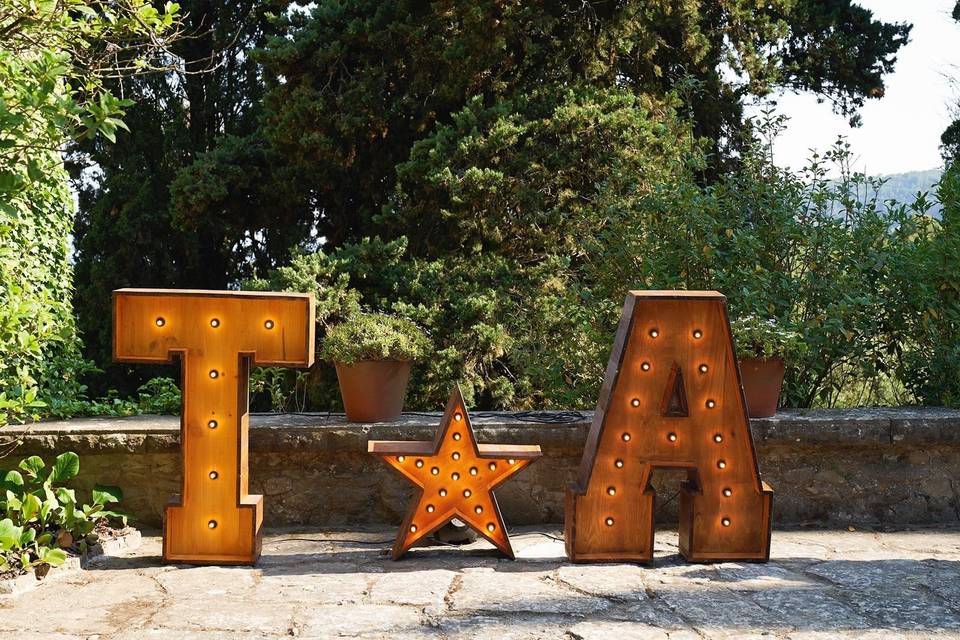 Letras boda Gemma Mengual