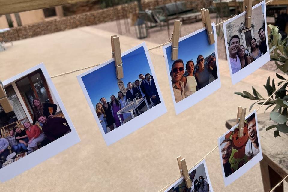 Cuadro con fotos
