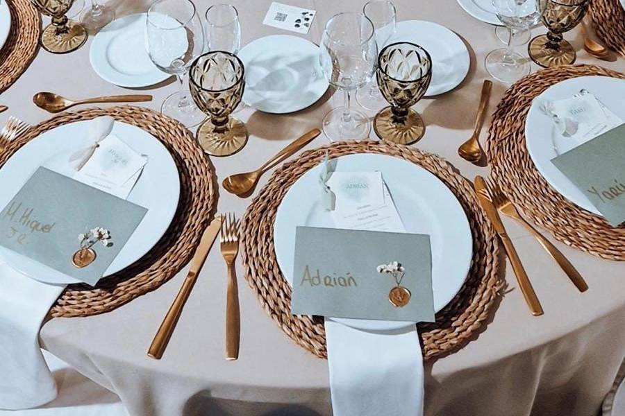 Decoración de mesa