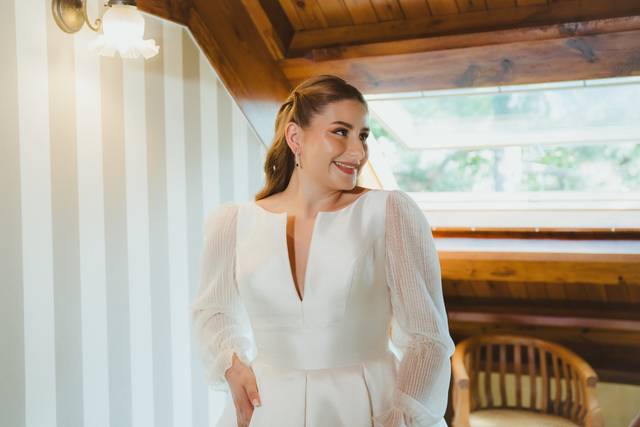 Maquillaje y peinado Novia