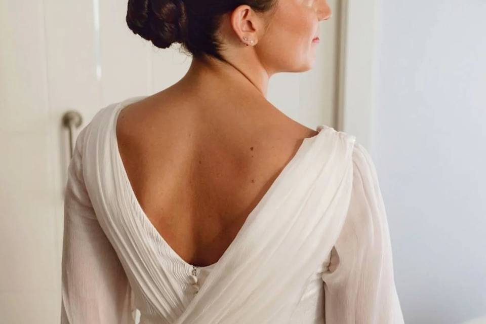 Maquillaje y peinado Novia