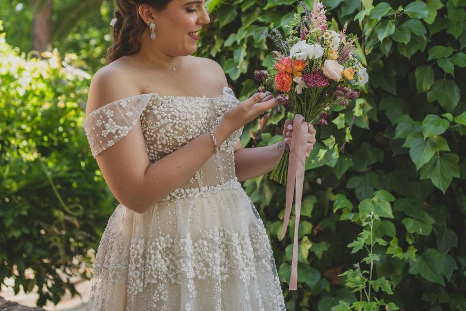 Maquillaje y peinado Novia