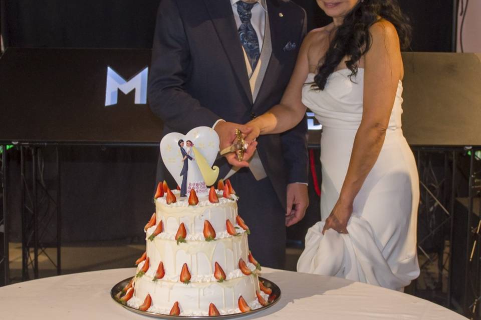 Cuando cortan la tarta