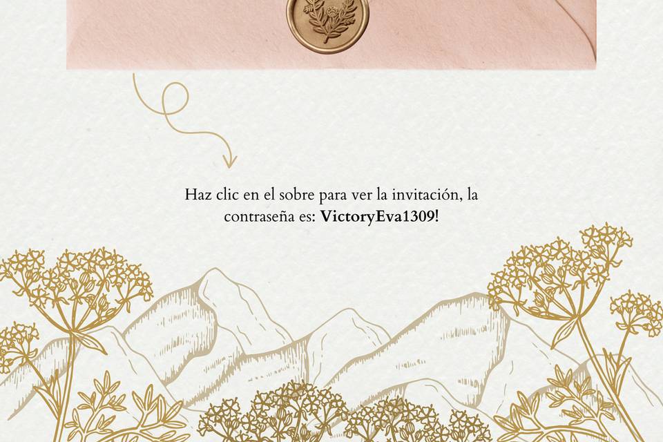 Invitación digital interactiva