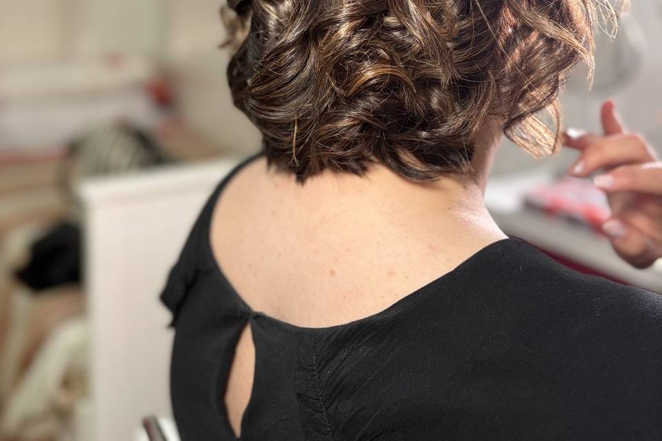 Peinado con ondas