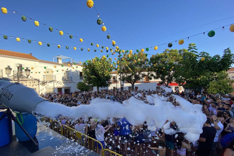 Fiesta de la espuma