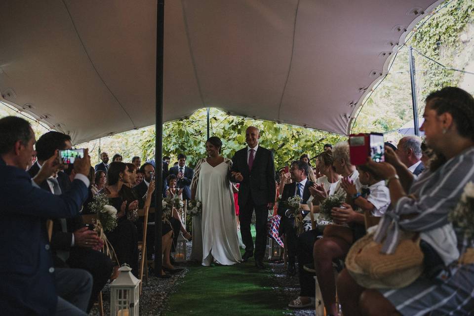 Fotografías durante la boda