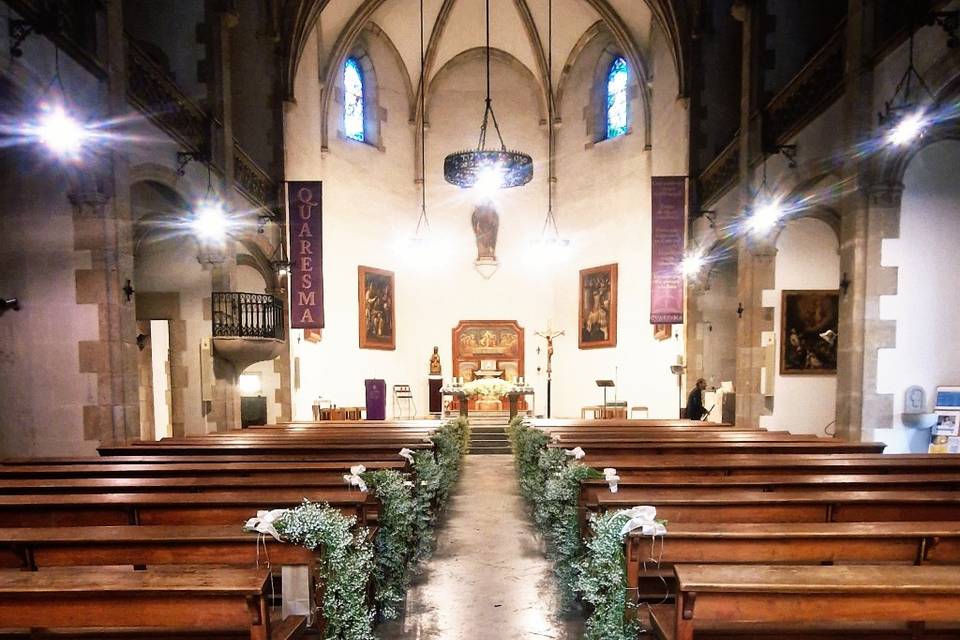Decoración de iglesia