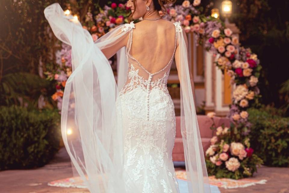 Arco flor novia