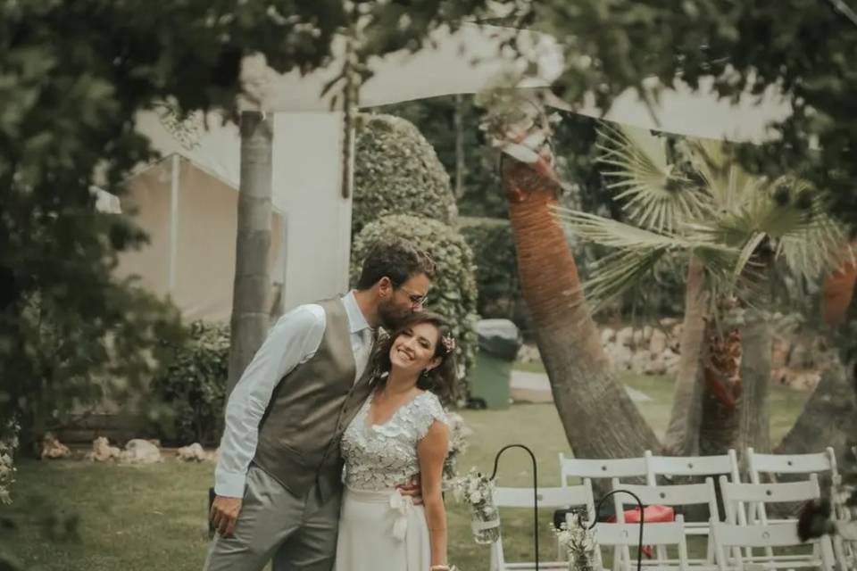 Ceremonia en jardín