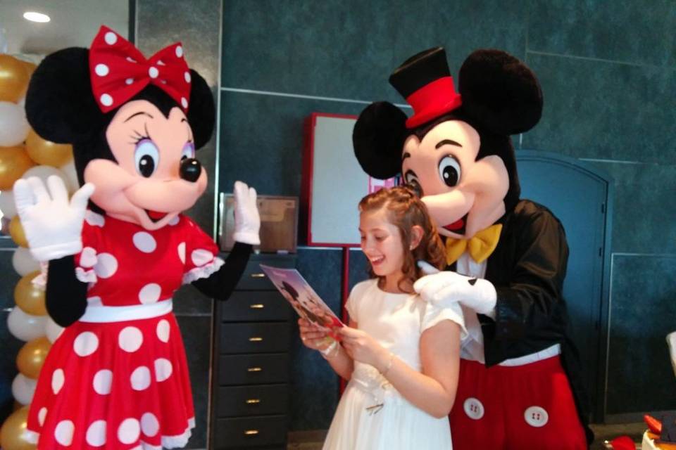 Regalo de Mickey y Minnie