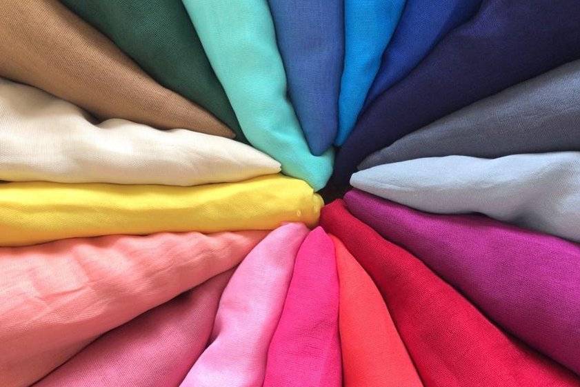 Pashminas de colores