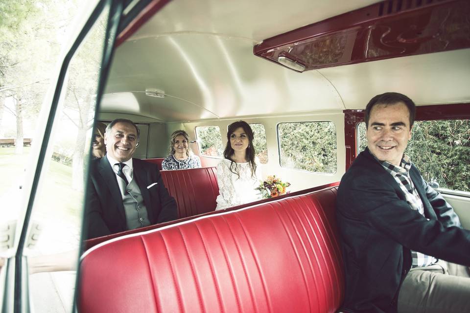 De camino a la Iglesia