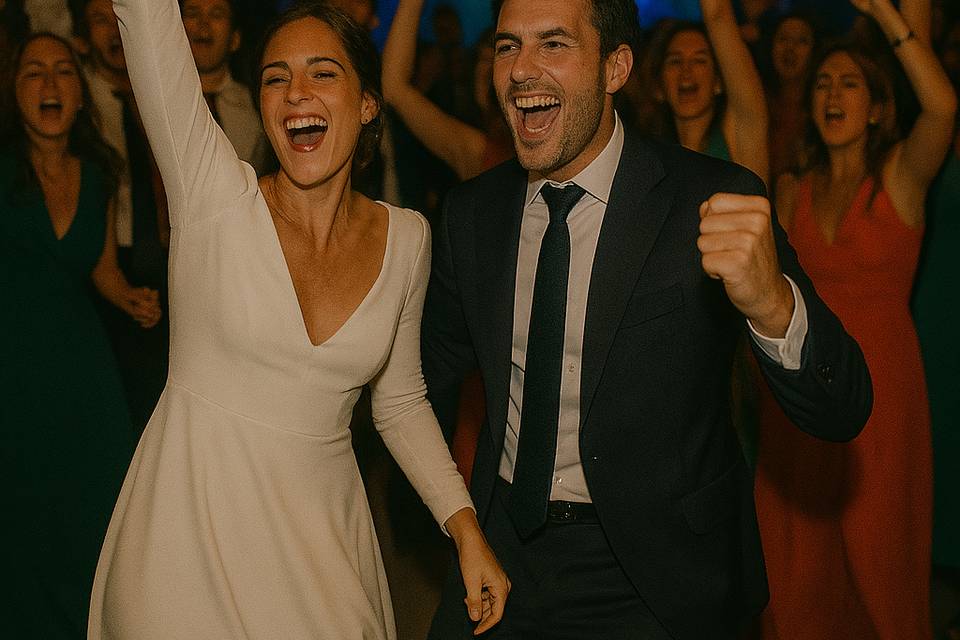 Fiestón de novios